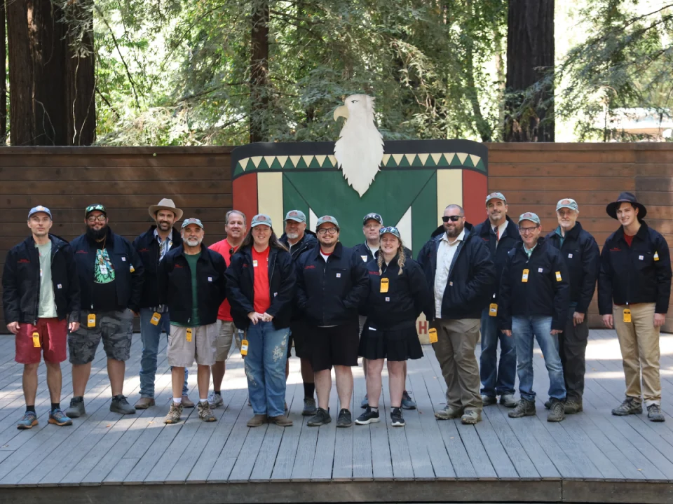 T-Bird Circle members with their new cool jackets!